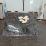 Consagración del altar en la parroquia Nuestra Señora del Valle